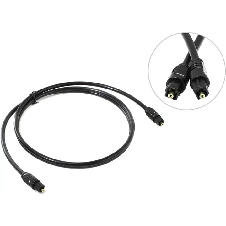 Orient C812 Кабель ODT (Toslink M/M) , O4 мм, длина 1.0м, черный
