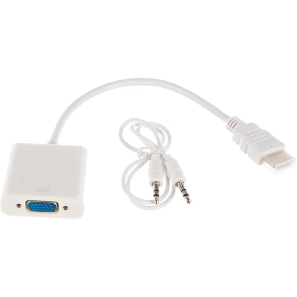 Rexant (17-6936) Переходник штекер HDMI - гнездо VGA, провод + шнур стерео 3,5мм
