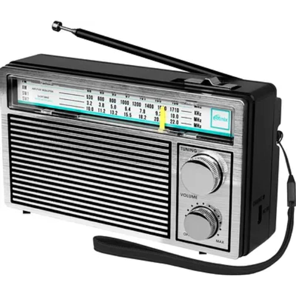 Радиоприемник портативный Ritmix RPR-131 черный