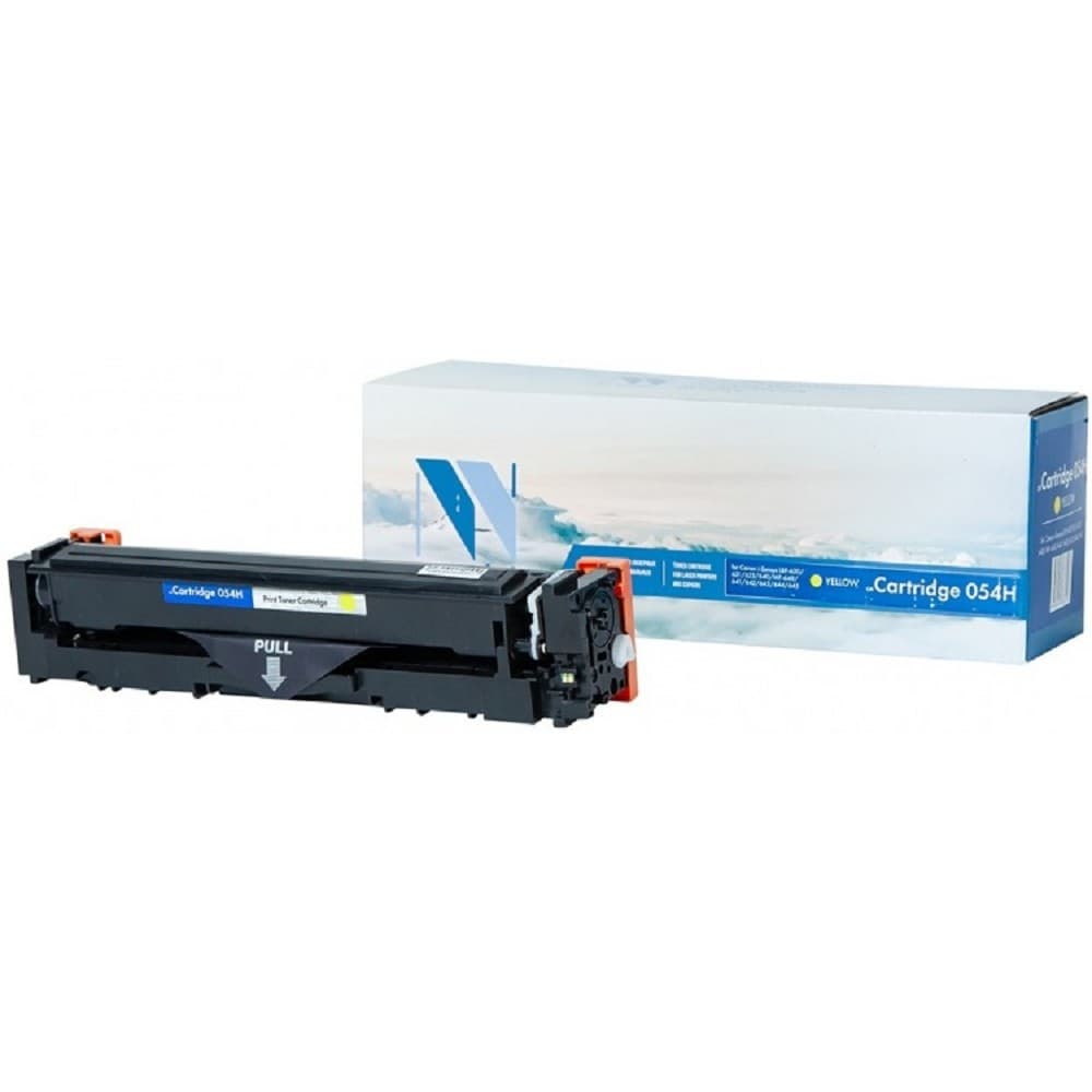 NV Print Cartridge 054HY Картридж NV-054HY для Canon i-Sensys LBP-620/621/623/640/MF-640/641/642/643/644/645 (2300k) жёлтый