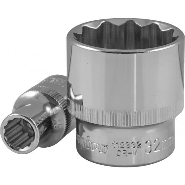 Ombra 112321 Головка торцевая 12-гранная 1/2"DR, 21 мм