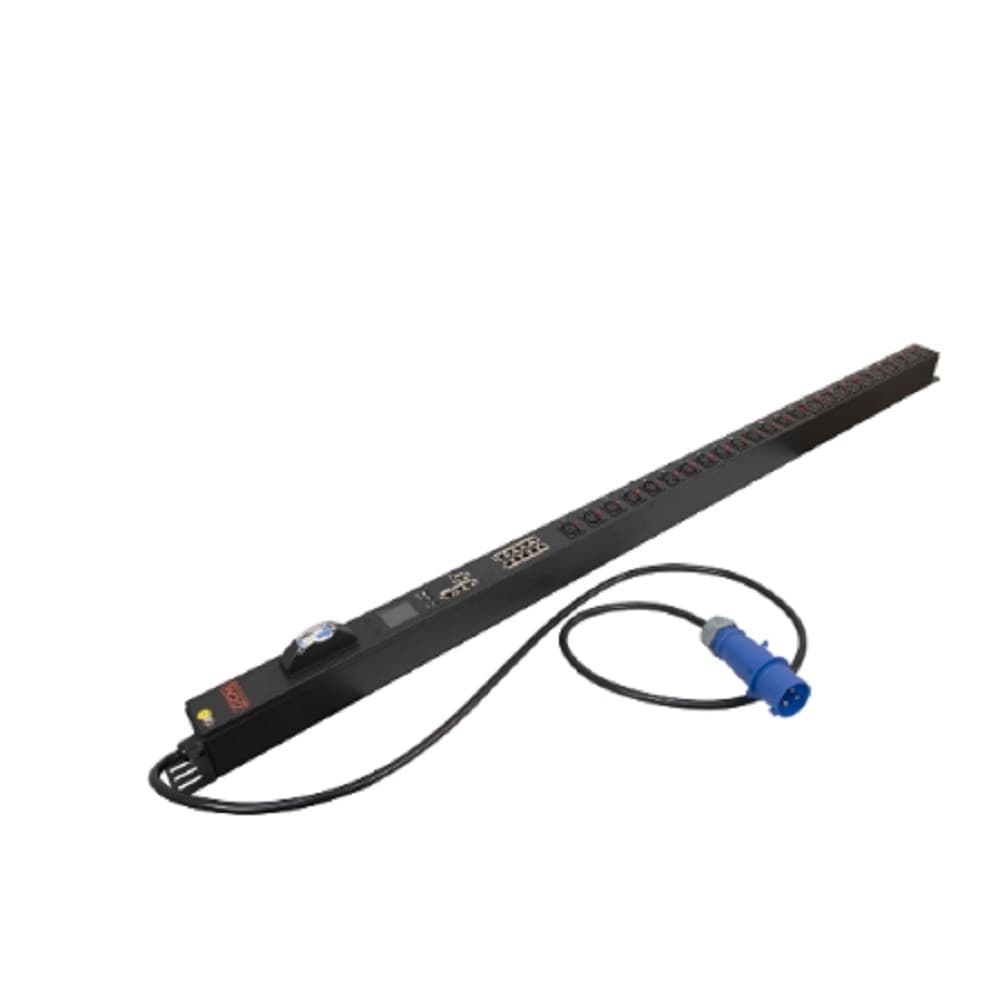 PowerCom Блок распределения питания PDU-32AVMS24-14C3-10C9-1P