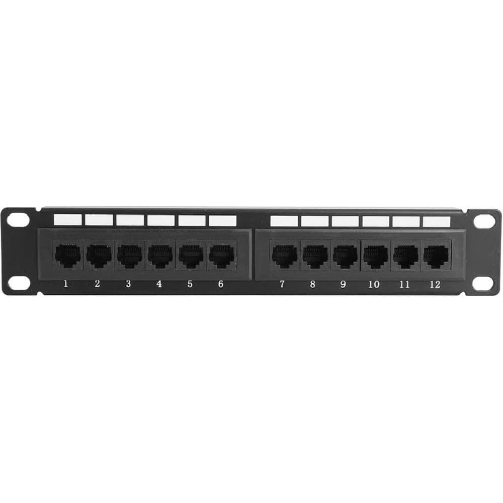 5bites Патч-панель PPU55-10 UTP / 5E / 12P / KRONE / 110 / DUAL IDC / 1U / 10"