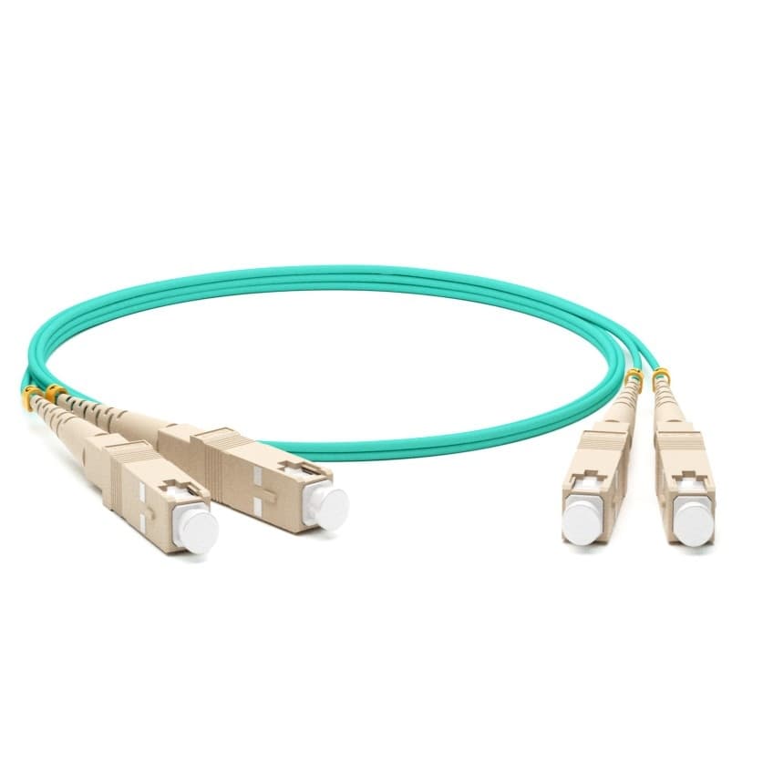 Патч-корд Hyperline FC-D3-504-SC/PR-SC/PR-H-2M-LSZH-AQ, 2м