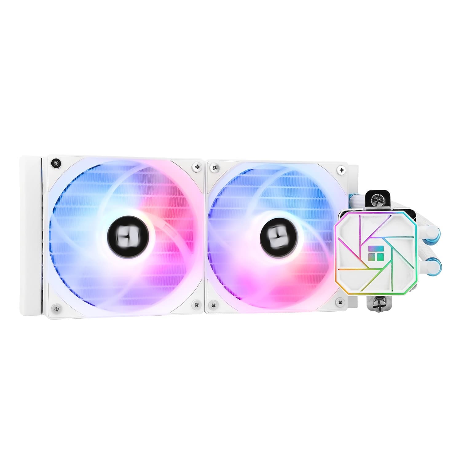 Thermalright Система водяного охлаждения Aqua Elite 240 White ARGB V3 / 2x120mm ARGB PWM Fans / TRAE240AWV3