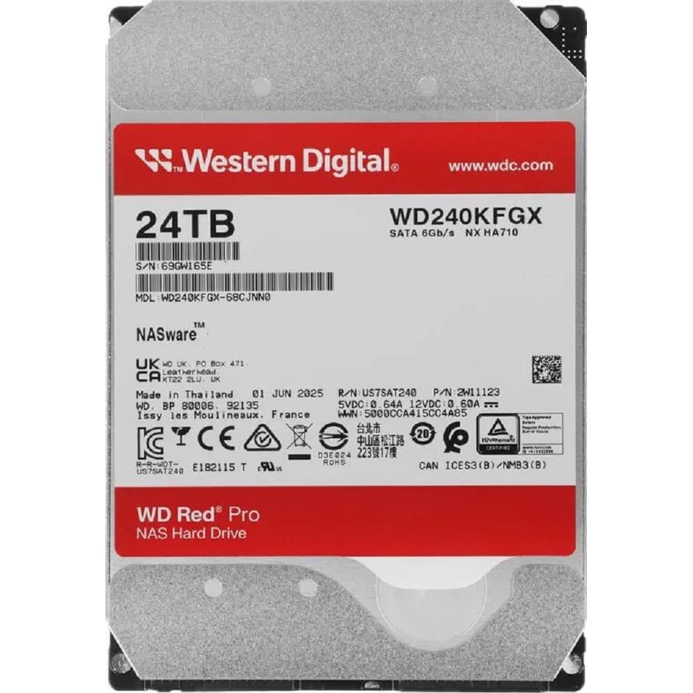 24TB WD Red Pro (WD240KFGX)