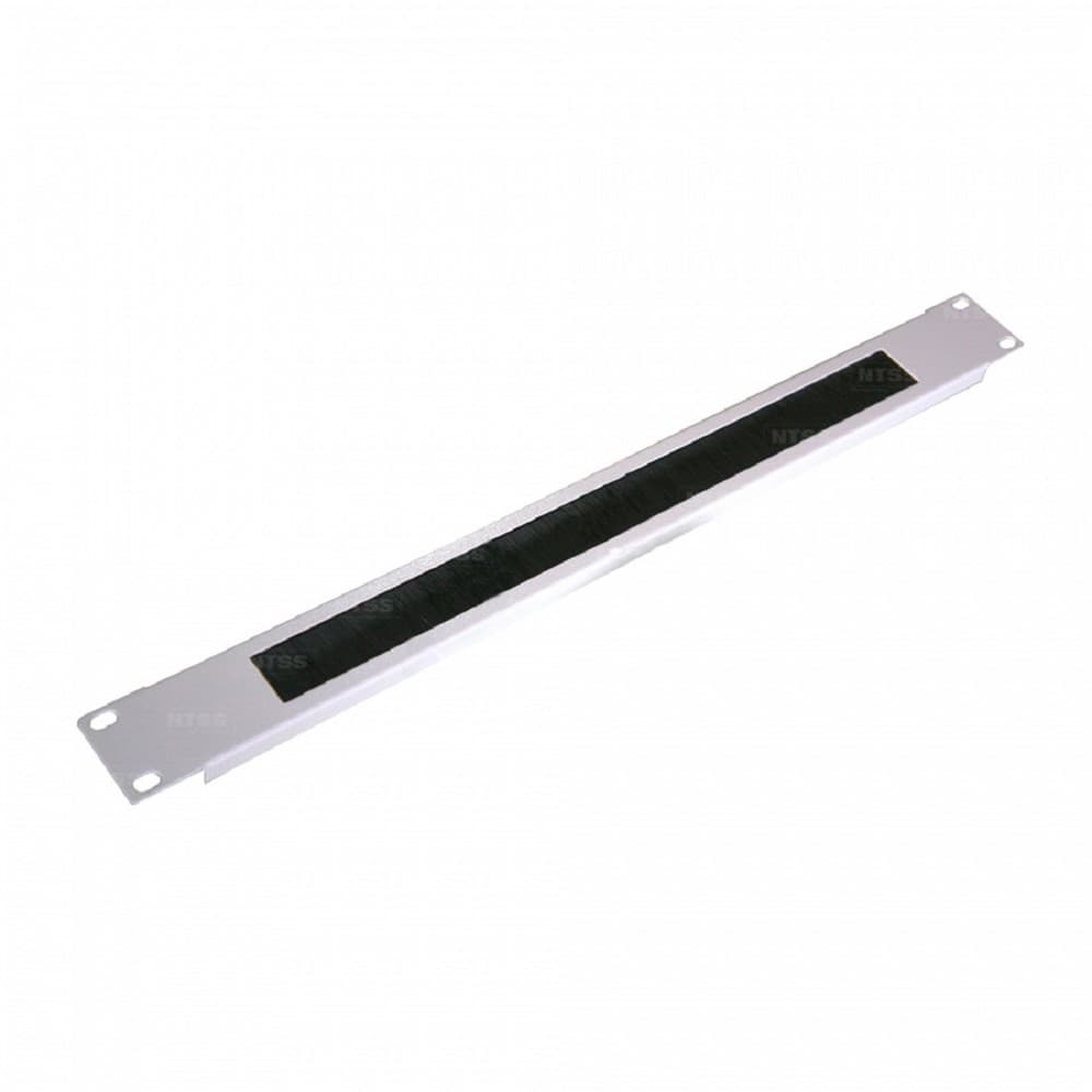 NTSS Огранизатор щеточный NTSS, крепление 19 1U, серый RAL 7035 NTSS-BO-1U