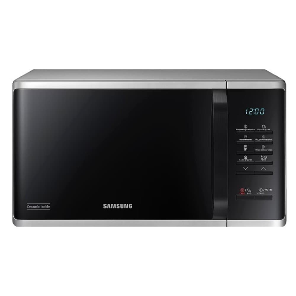 Samsung MS23K3513AS/BW Микроволновая печь, 23л, 800Вт, серебристый