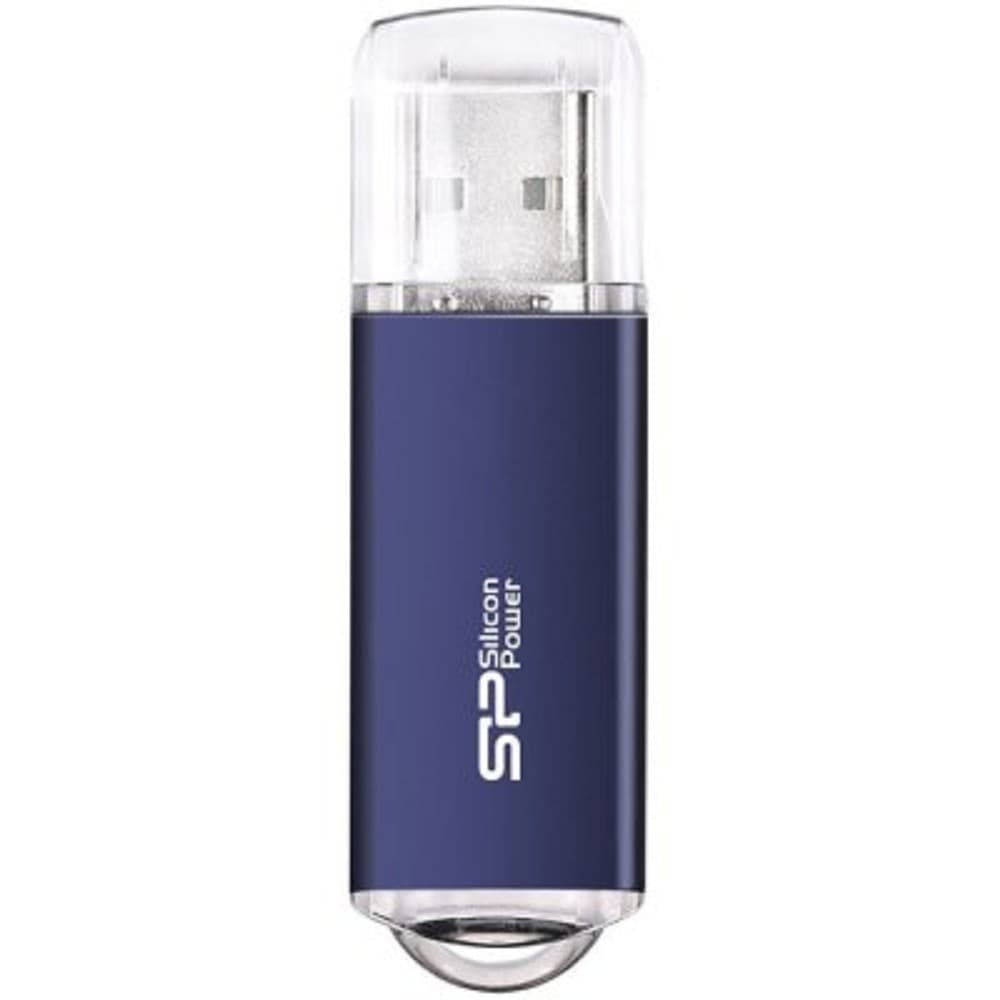 Флеш накопитель 64Gb Silicon Power Ultima II, USB 2.0, Синий
