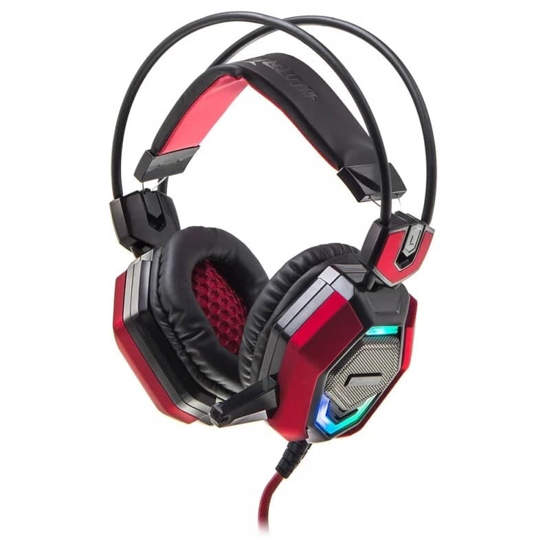 Oklick HS-L900G HURRICANE черный/красный 1.85м мониторные оголовье