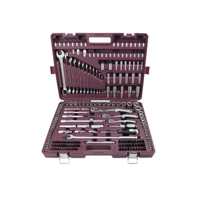 Thorvik TS217 Набор инструмента универсальный 1/4", 3/8", 1/2"DR, 217 предметов