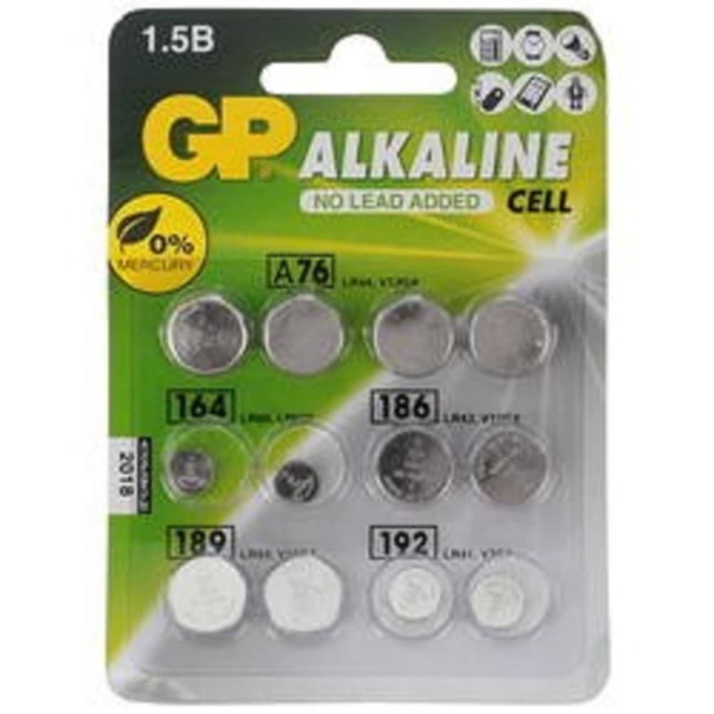 GP ACM01-CR12 12/1440 (Набор дисковых батареек, 12 шт. в уп-ке)