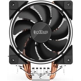 PCCooler GI-X3 Кулер GI-X3 S775/115X/AM2/AM3/AM4 ( TDP 125W, вент-р 120мм с PWM, 3 тепловые трубки 6мм, белая LED подсветка, 1000-1800RPM, 26.5dBa)