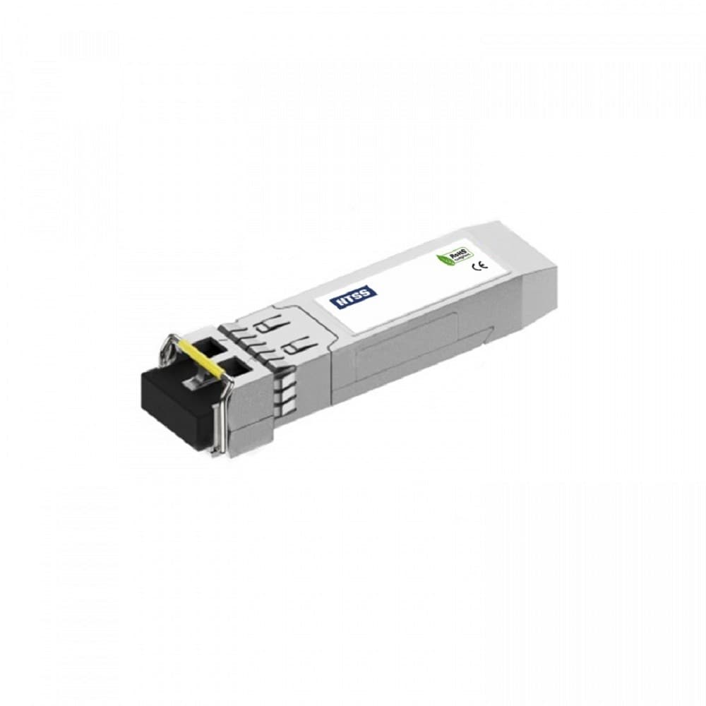 NTSS Модуль NTSS SFP+, 10Гбит/с, разъём duplex LC, рабочая длина волны 1550нм, SM, дальность до 40км, ОБ 16дБ, DDM NTSS-SFP+10G-ER-1540LD