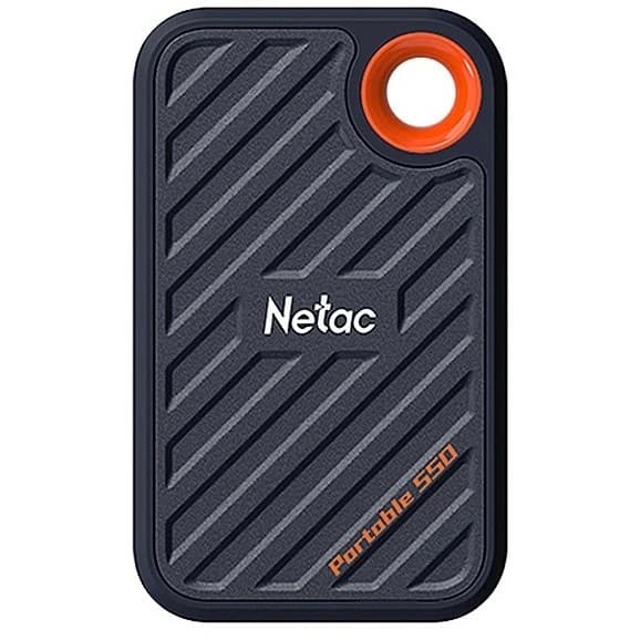 Netac Portable SSD 512GB ZX20 USB 3.2 Gen 2 Type-C External SSD NT01ZX20-512G-32BL