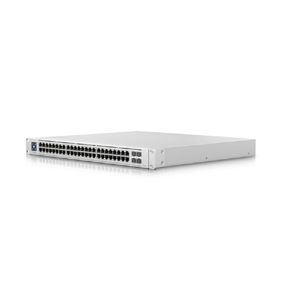 UBIQUITI USW-Enterprise-48-PoE PoE-коммутатор в стойку, 48х 2.5G RJ45, 4х 10G SFP+, раздача 720 Вт