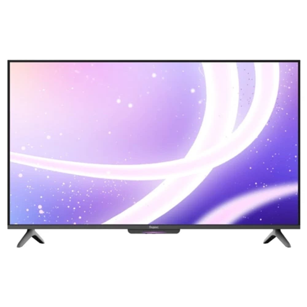 Телевизор Яндекс 55'' YNDX-00076 черный LED UHD 60Hz Бейсик с Алисой на YaGPT 3GB/32GB