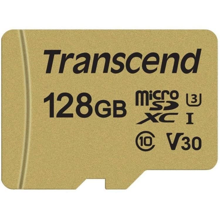 Micro SecureDigital 128Gb Transcend Class 10 TS128GUSD500S