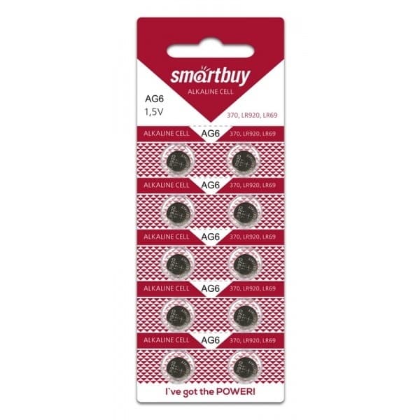 Smartbuy AG6-10B (200/2000) (SBBB-AG6-10B)