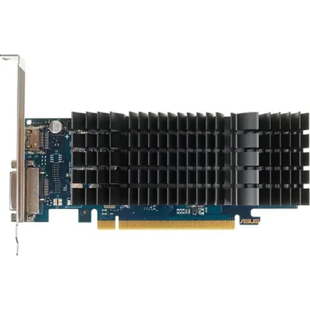 Видеокарта ASUS GeForce GT1030 Silent LP 2GB GDDR5 64Bit DVI/HDMI (GT1030-SL-2G-BRK) RTL