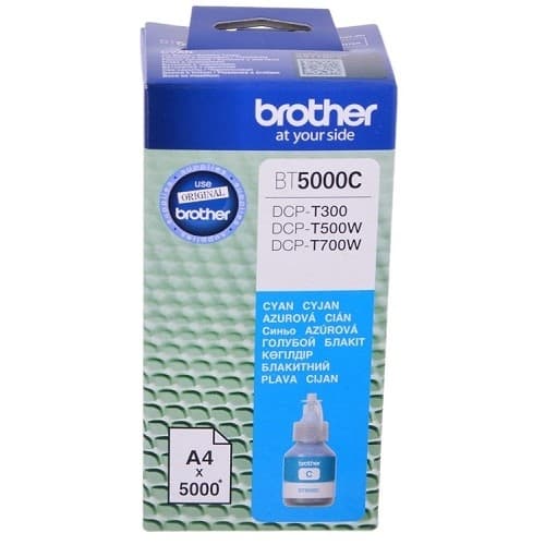 Brother BT5000C Чернила, Cyan DCPT300/500W/700W (48,8мл, 5000стр) (BT5000C)