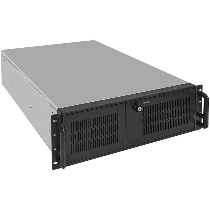 Exegate EX293256RUS Серверный корпус ExeGate Pro 4U650-010/4U4139L <RM 19", высота 4U, глубина 650, БП 500RADS, USB>