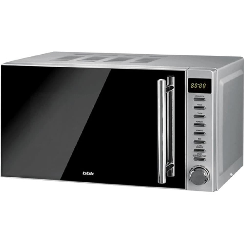 BBK 20MWG-733T/BS-M (B/S) Микроволновая печь, 20 л, 800 Вт, черный/серебро