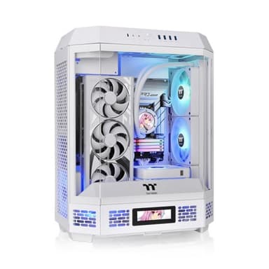 Корпус Thermaltake The Tower 600 белый без БП ATX 11x120mm 5x140mm 4xUSB3.0 audio bott PSU