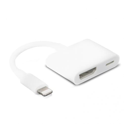 KS-is KS-381 Адаптер Lightning в HDMI с портом зарядки