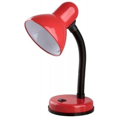 Camelion KD-301 С04 красный (Светильник настольный,230V 40...60W)