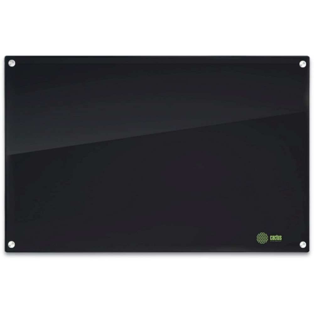 Cactus доска стеклянная CS-GBD-120x150-BK-TM Сквозное крепление стекло черный 120x150 стекло крепления