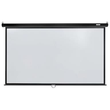 LUMIEN Eco Picture LEP-100130 157х227см (рабочая область 124х221 см) (100") Matte White верх.кайма 30 см, восьмигранный корпус, возможность потолочн./настенного крепления, 16:9, корпус черного цвета