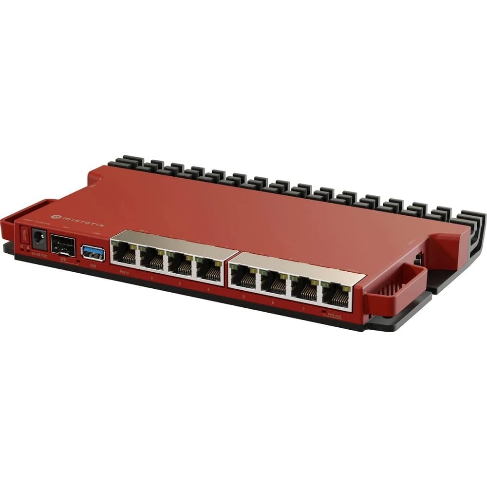 MikroTik L009UiGS-RM Маршрутизатор, 8*1Gbit, 1*SFP 2.5Gbit