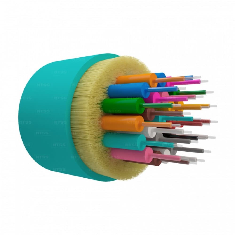 NTSS Оптический кабель внутренний NTSS PREMIUM 24 волокна OM3, 50/125, LSZH(нг(A)-HF), АКВА NTSS-FO-D-IN-PM-503-24-LSZH