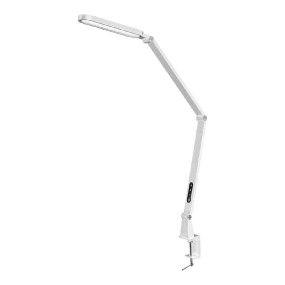 Camelion KD-860 C01 белый LED(Свет-к наст.,на струбц., 13Вт,230В,850лм,сенс.рег.ярк и цвет.темп.)