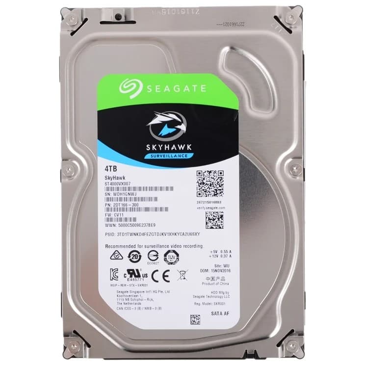 4TB Seagate Skyhawk (ST4000VX007)