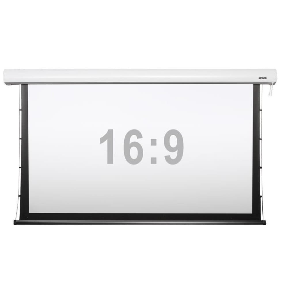 Экран настенный с электроприводом Digis DSTP-16910 (TAB-Tension Prime, формат 16:9, 200", 450x286, рабочая поверхность 440x248, MW)