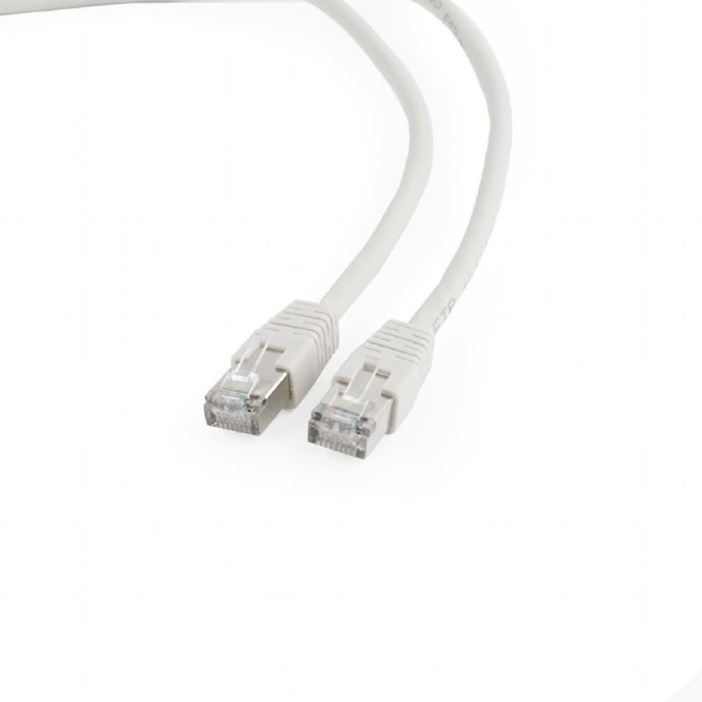 Cablexpert Патч-корд FTP PP6-0.5M кат.6, 0.5м, литой, многожильный (серый)