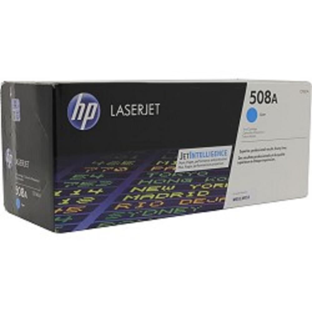 Картридж HP 508A лазерный голубой (5000 стр)