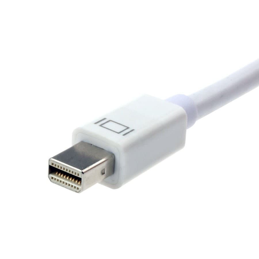 ORIENT Кабель-адаптер C320 4Kx2K Mini DP1.2 M -> HDMI / DVI/ VGA, длина 0.2 метра, белый