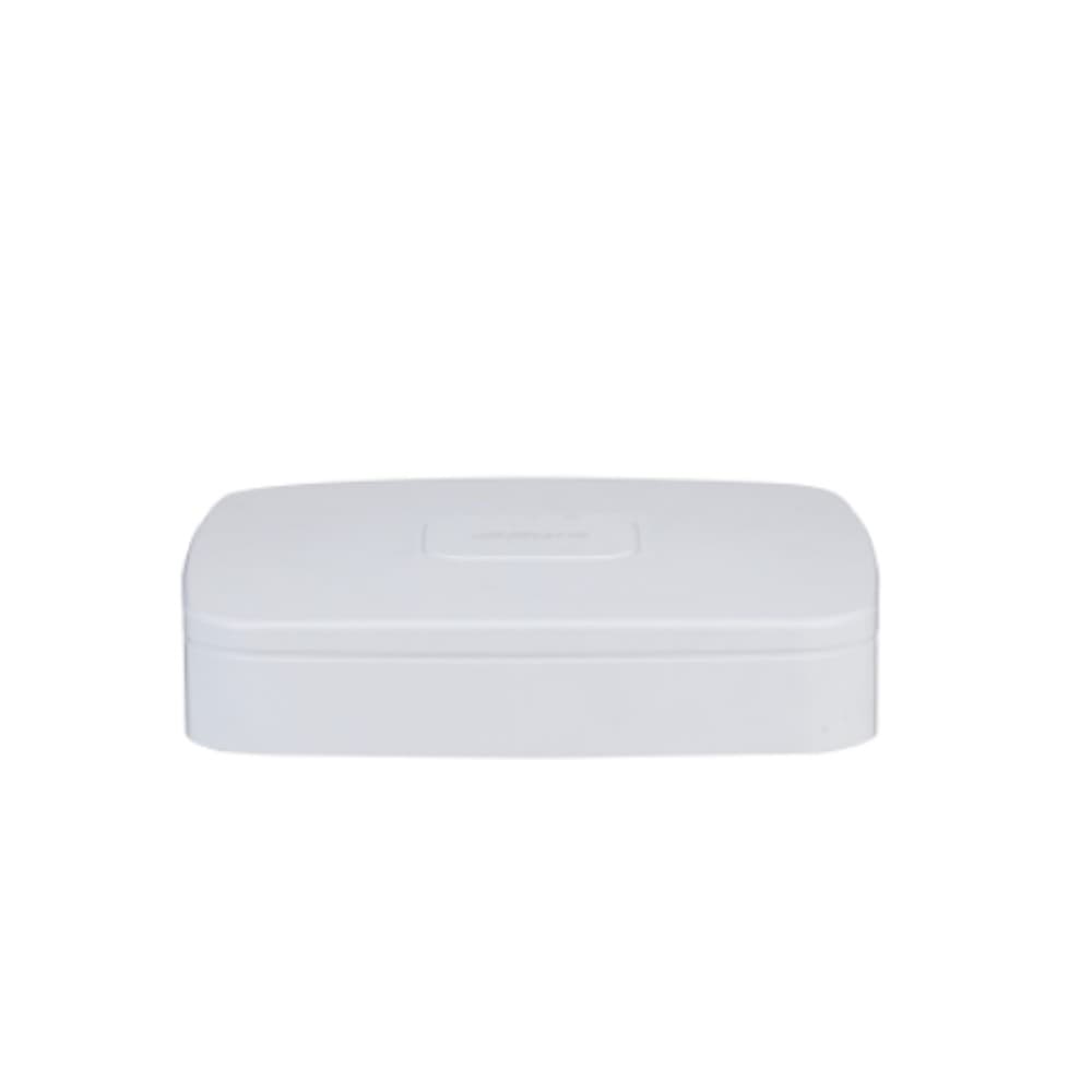DAHUA DHI-NVR2104-P-4KS3 4-канальный IP-видеорегистратор с PoE, 4K и H.265+, ИИ Входящий поток до 80Мбит/с накопители: 1 SATA III до 20Тбай видеоаналитика (все кн): SMD Plus; видеоаналитика с камер