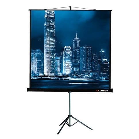 Lumien Master View LMV-100105 Экран на треноге 244x244 см Matte White FiberGlass черн. кайма по периметру, устойчивый штатив 1:1