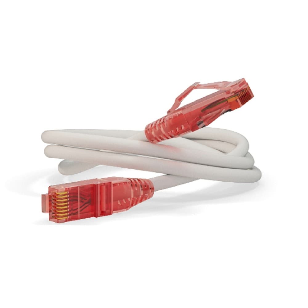 Hyperline PC-LPM-UTP-RJ45-RJ45-C5e-1M-LSZH-WH Патч-корд U/UTP, Cat.5е, LSZH, 1 м, белый