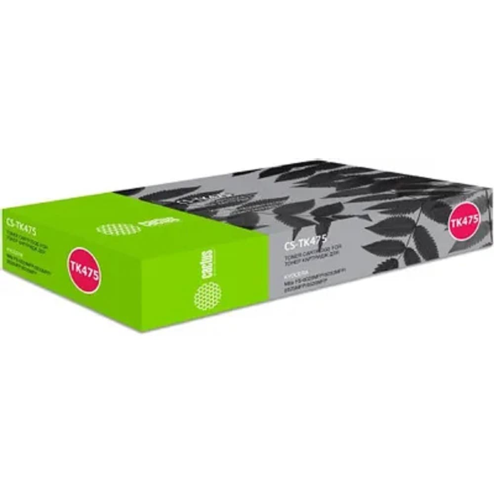 CACTUS CS-TK475 Тонер-картридж для принтеров FS-6025MFP/6025MFP/B/FS-6030MFP 15000 страниц.