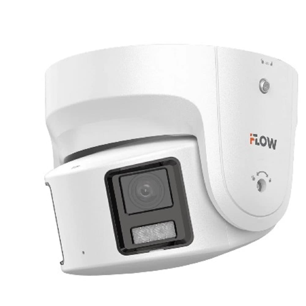iFLOW F-IC-2384PCMS/A(4mm) Value 8Мп уличная панорамная IP-камера с Smart-подсветкой до 30м, технологией BrightVu и SharpSense