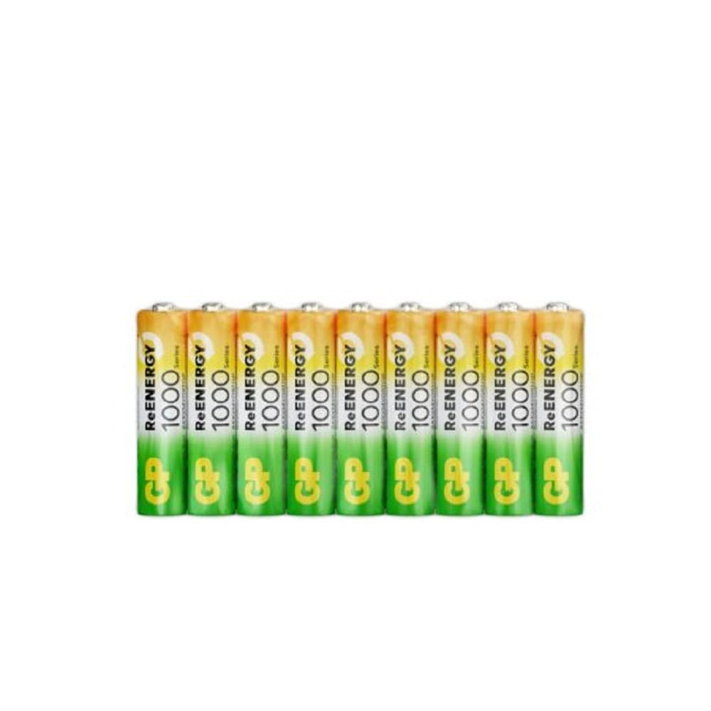 GP ReEnergy 100AAAHC AAA, емкость 1000 мАч (100AAAHCRGY-2) (18шт. в уп-ке)(GP100AAAHCGRY-B18)