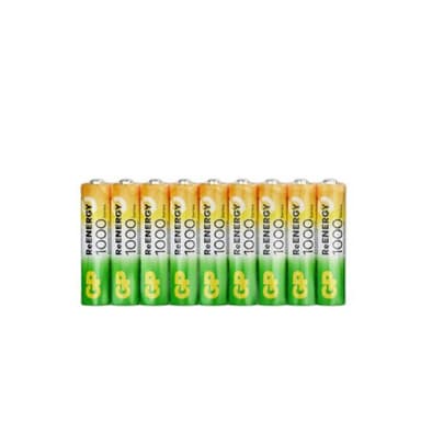 GP ReEnergy 100AAAHC AAA, емкость 1000 мАч (100AAAHCRGY-2) (18шт. в уп-ке)(GP100AAAHCGRY-B18)