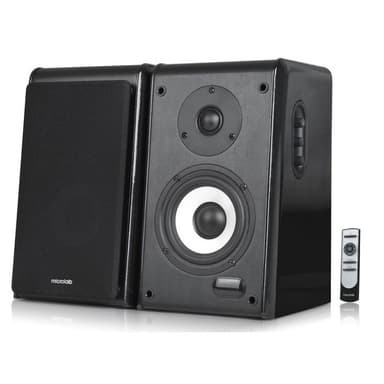 MICROLAB SOLO11, цвет черный {2 колонки + пульт дистанционного управления (100W RMS), Bluetooth, USB выход}