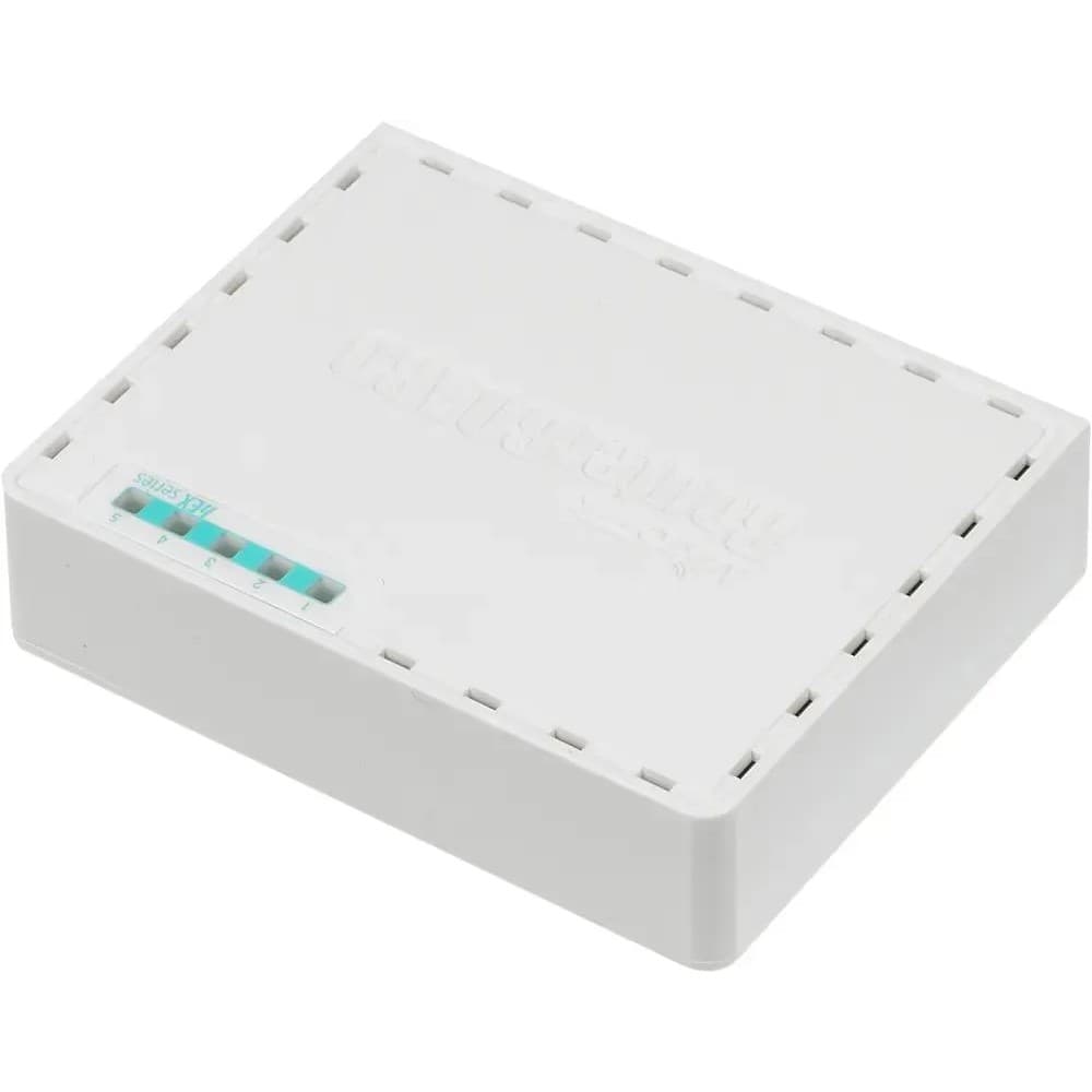 MikroTik RB750r2 hEX lite Маршрутизатор 4 порта 100Мбит/сек. + 1 порт WAN 100Мбит/сек.