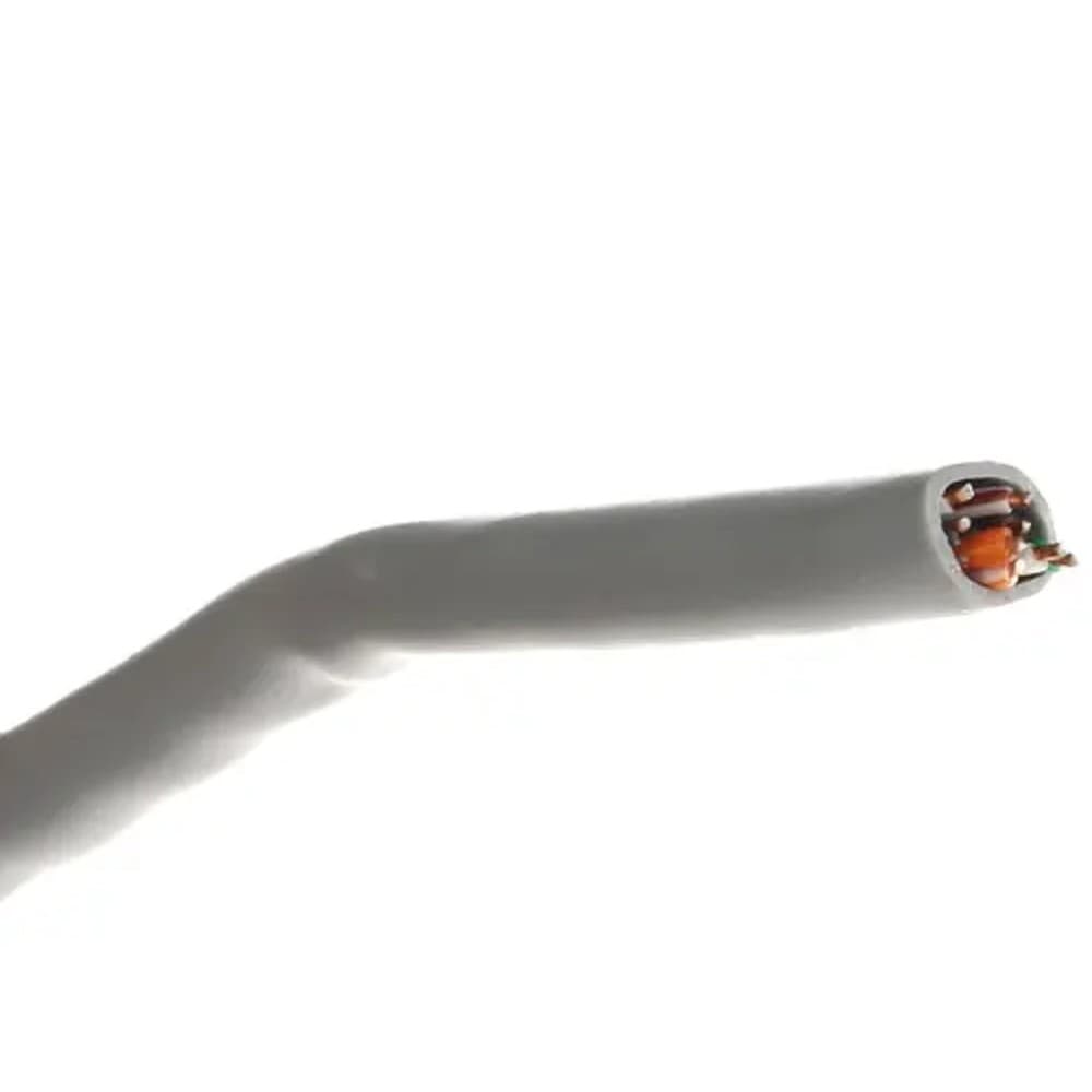 Rexant (01-0043) Кабель витая пара U/UTP, CAT 5e, PVC, 4PR, 24AWG, INDOOR, SOLID, серый, 305м